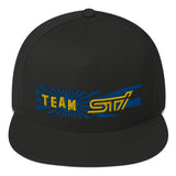 Team STI Flat Bill Snapback Hat