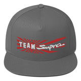 Team Supra Flat Bill Snapback Hat