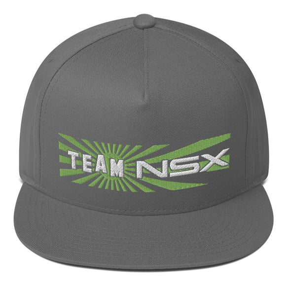 Team NSX Flat Bill Snapback Hat