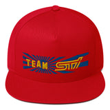 Team STI Flat Bill Snapback Hat