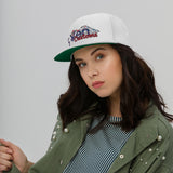 5 Yen Customs Sakura Fuji Flat Bill Snapback Hat