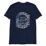 RX7 Rotary Blueprint Short-Sleeve Unisex T-Shirt