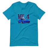 MK 4 Supra Blue JDM Import Short-Sleeve Unisex T-Shirt