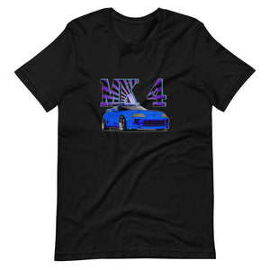 MK 4 Supra Blue JDM Import Short-Sleeve Unisex T-Shirt