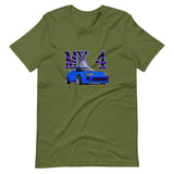 MK 4 Supra Blue JDM Import Short-Sleeve Unisex T-Shirt